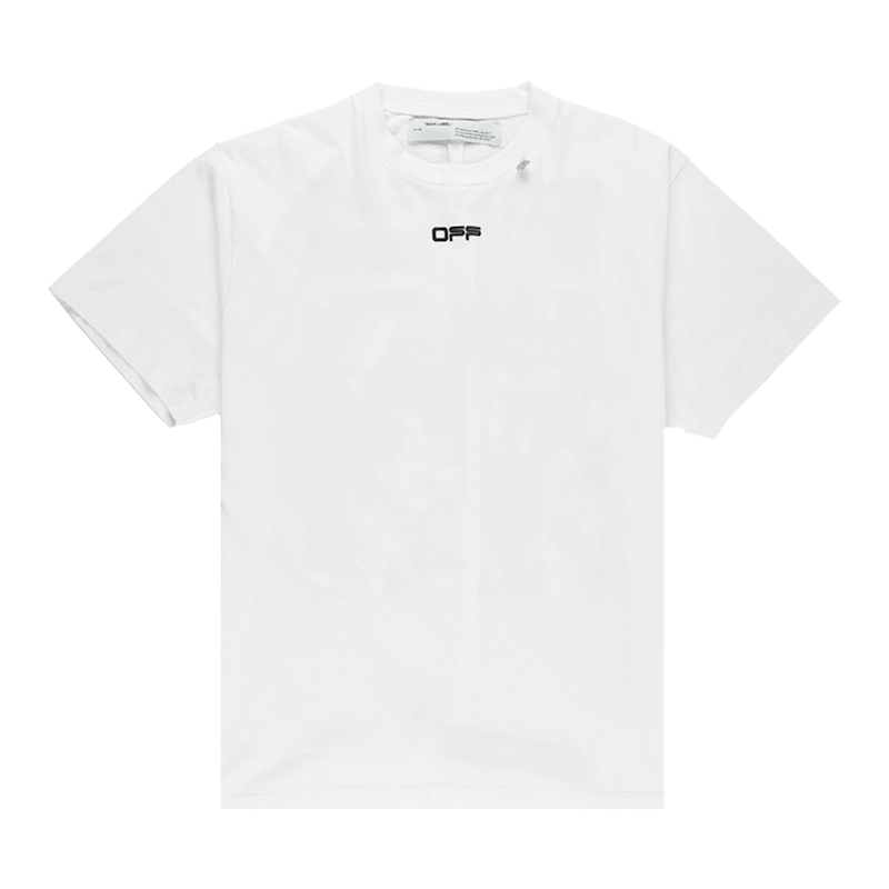 OFF-WHITE Oversized Fit Caravaggio Square T-shirt White/Black