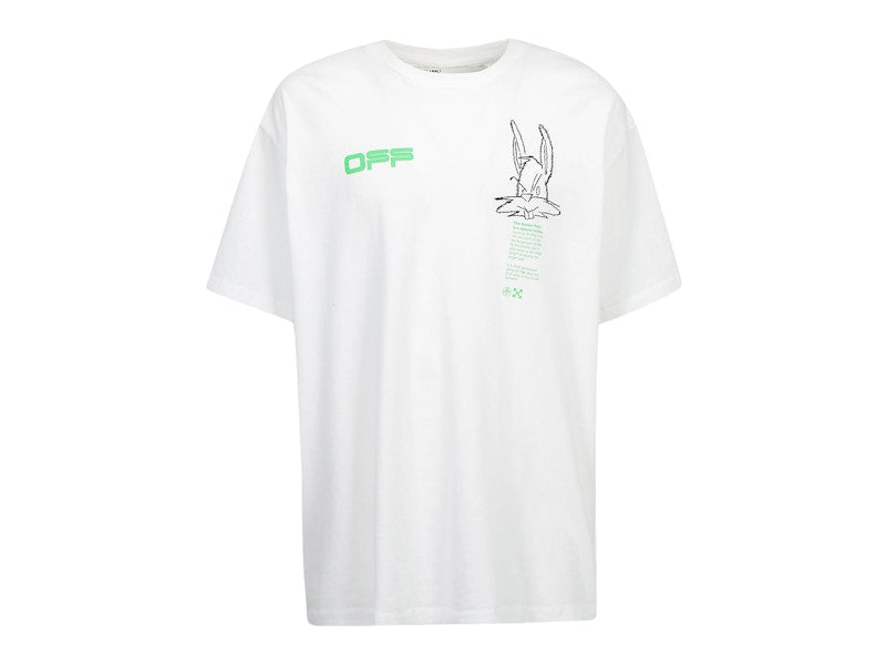 OFF-WHITE Oversized Fit Harry The Bunny T-shirt White/Multicolor