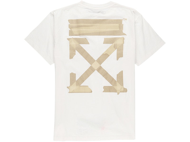 OFF-WHITE Oversized Fit Tape Arrows T-shirt White