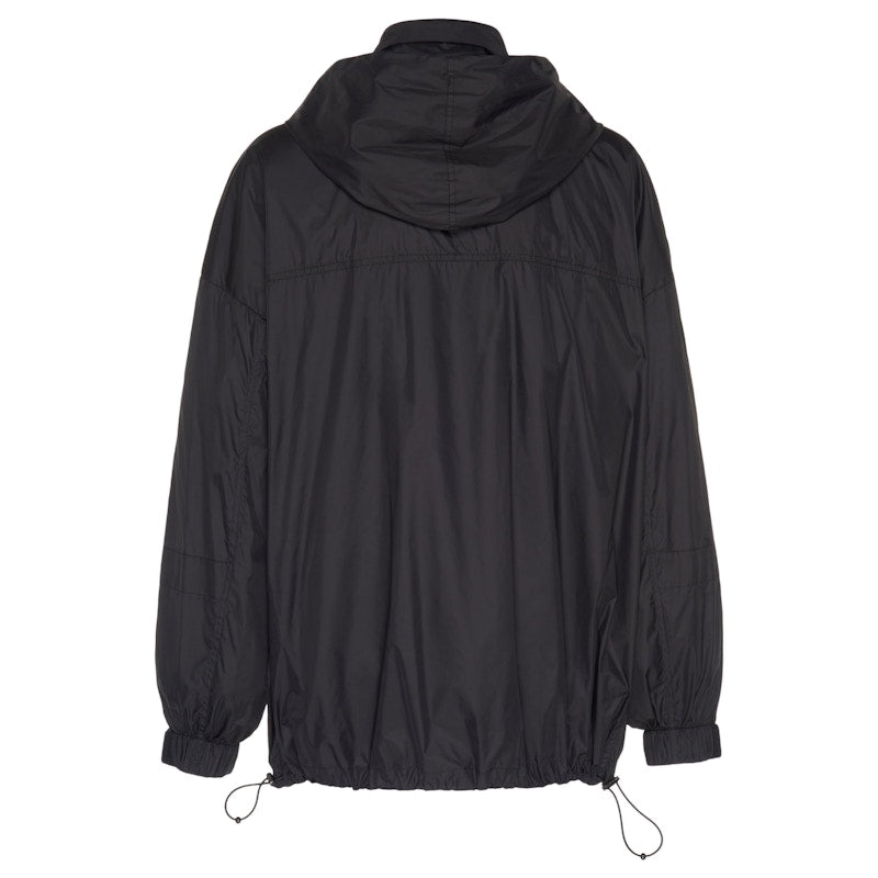 OFF-WHITE Oversized Windbreaker Jacket Black/White