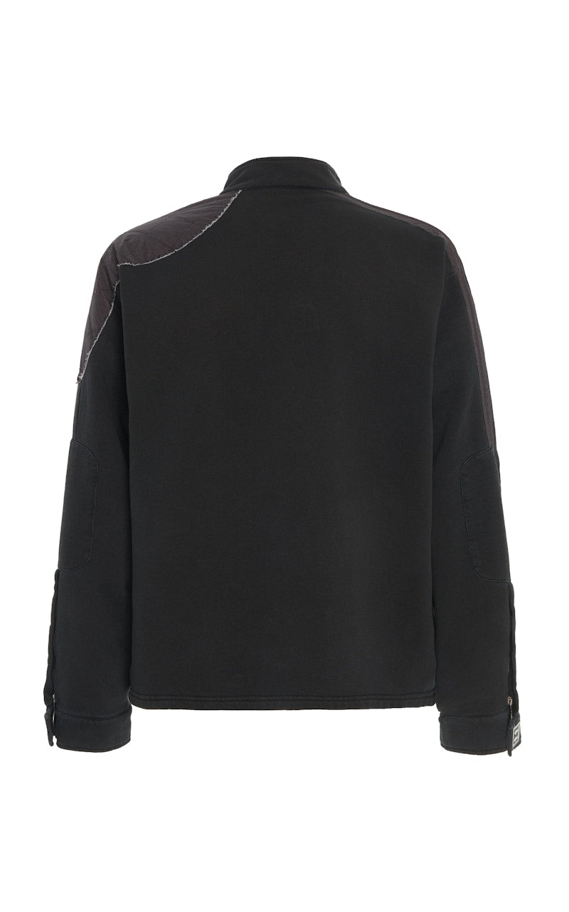 OFF-WHITE Parachute Fleece Sweatshirt Black/Black