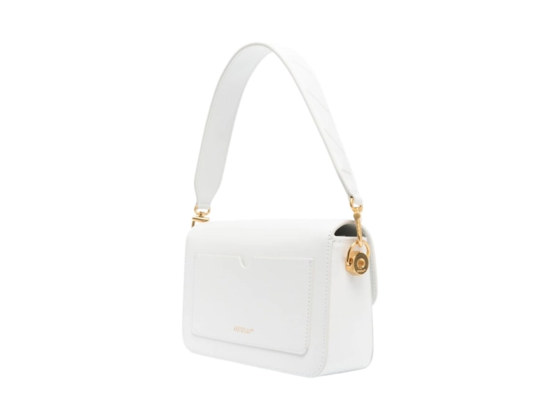 OFF-WHITE Plain Binder M Shoulder Bag White