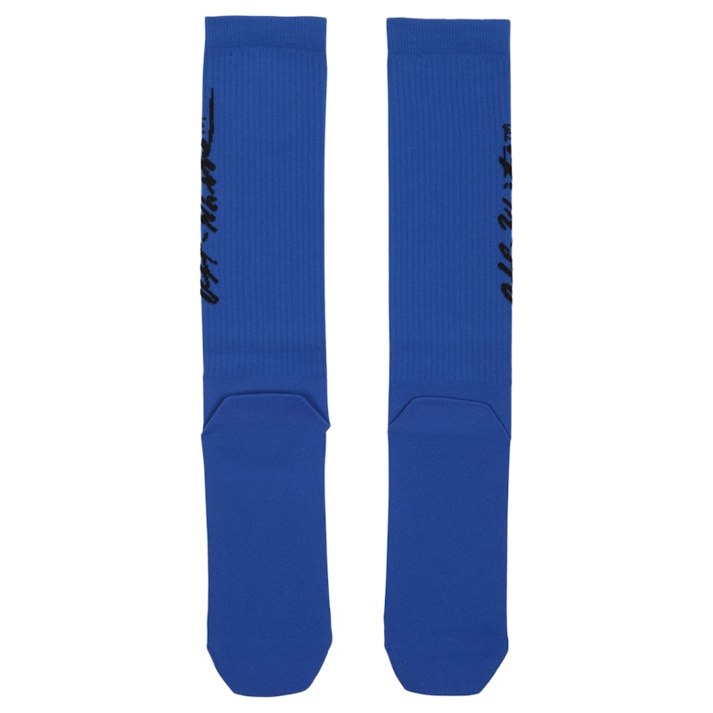 OFF-WHITE Pop Socks Blue/Black