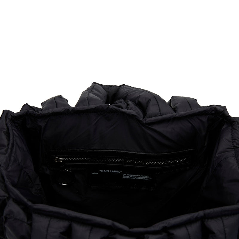 OFF-WHITE Puffy Bag Nylon Small Anthracite