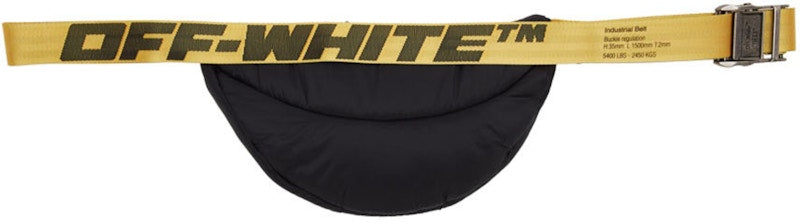 OFF-WHITE Puffy Basic Fannypack Black