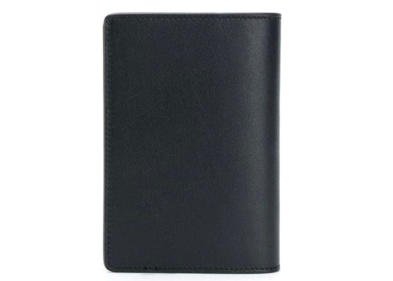 OFF-WHITE Quote Passport Holder "FOR PASSPORT" Black/White