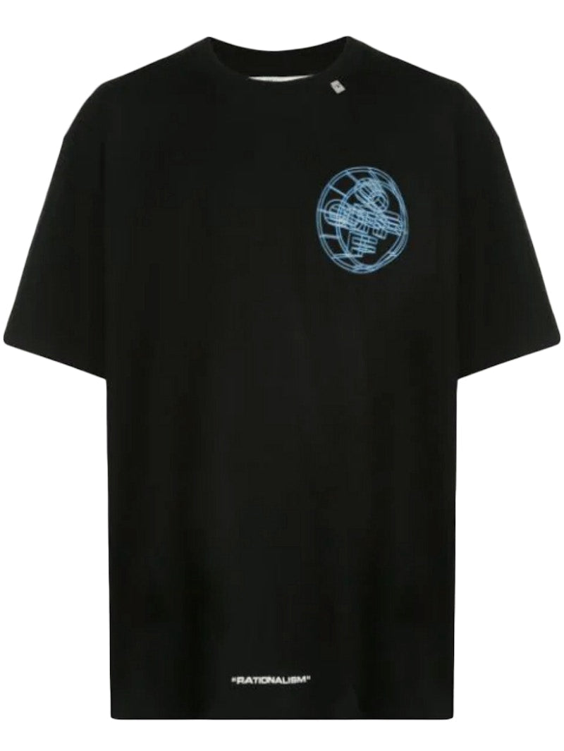 OFF-WHITE Rationalism Print Tee Black