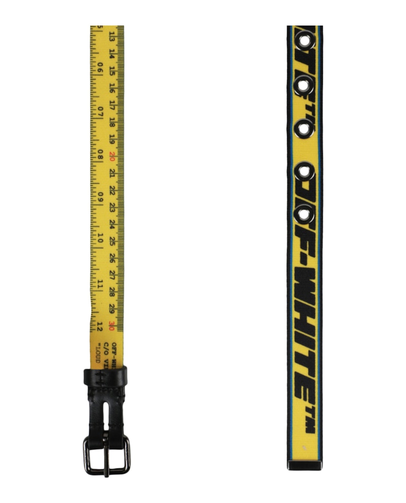 OFF-WHITE Reversible Measuring Tape Belt Multi