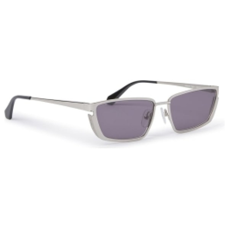 OFF-WHITE Richfield Sunglasses Silver/Dark Grey (OERI119S24MET0017207-FR)