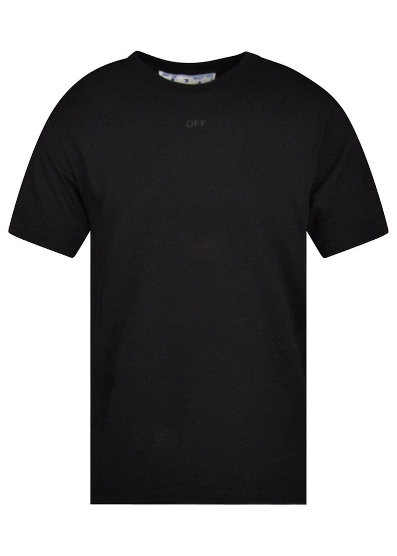 OFF-WHITE Rubber Arrows Slim Fit T-Shirt Black/Black