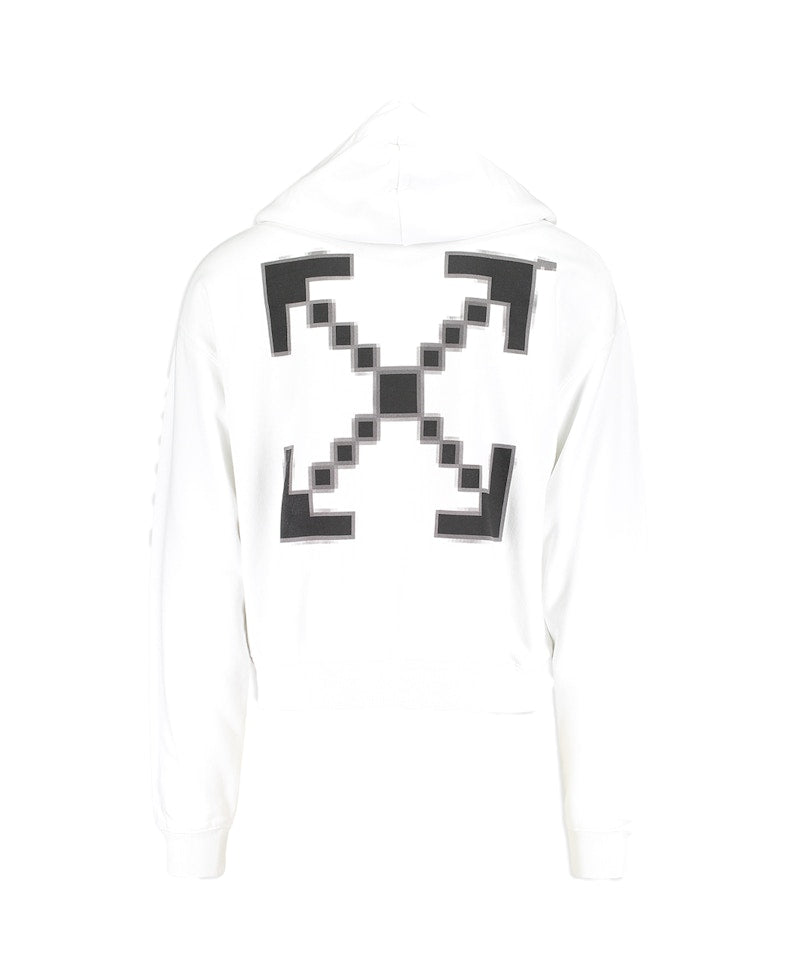 OFF-WHITE Scaffolding Hoodie White/Black