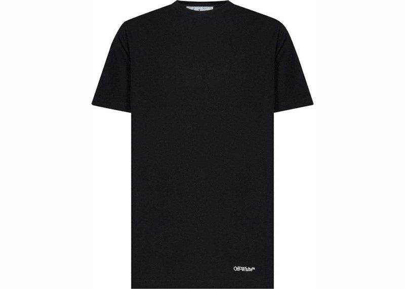 OFF-WHITE Scribble Diag S/S Tee Black