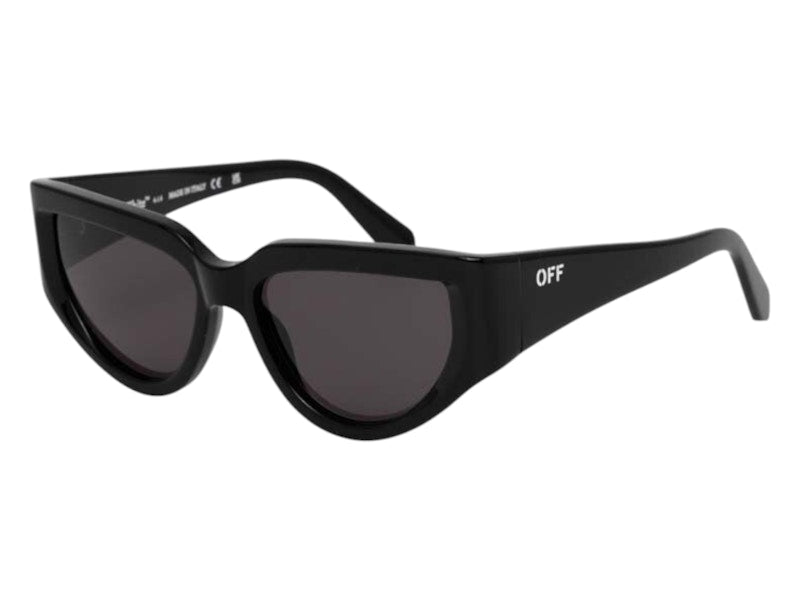OFF-WHITE Seward Sunglasses Black Dark Grey (OERI116S24PLA0011007-FR)
