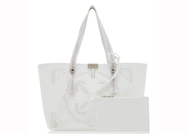 OFF-WHITE Shopping Bag Macrame White