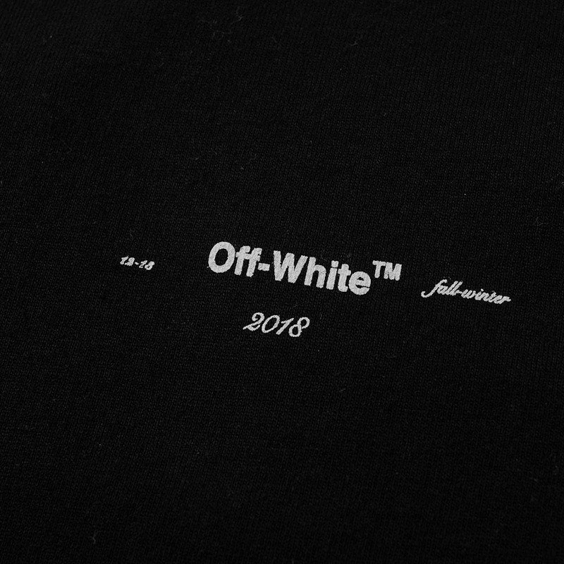 OFF-WHITE Slim Fit 3D Marker Graphic Print T-shirt Black/White