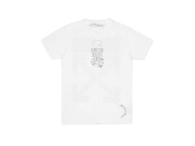 OFF-WHITE Slim Fit Dripping Arrows T-shirt White/Black