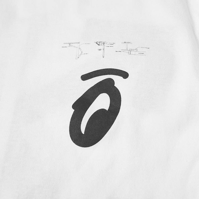 OFF-WHITE Splitted Arrows Long Sleeve T-shirt White/Black