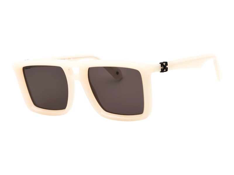 OFF-WHITE Stratford Sunglasses Beige Dark Grey (OERI13WS25PLA0016107)
