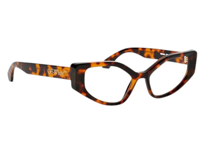 OFF-WHITE Style 24 Eyeglasses Havana Blue Light Block (OERJ024S23PLA0016000-FR)