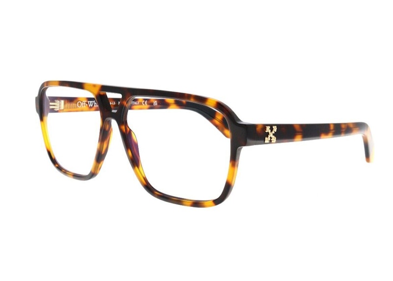 OFF-WHITE Style 28 Eyeglasses Havana (OERJ028S23PLA0016000)