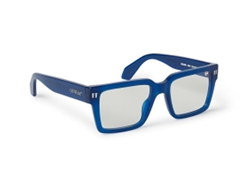 OFF-WHITE Style 54 Eyeglasses Blue/Clear Lens (OERJ054S24PLA0014500-FR)