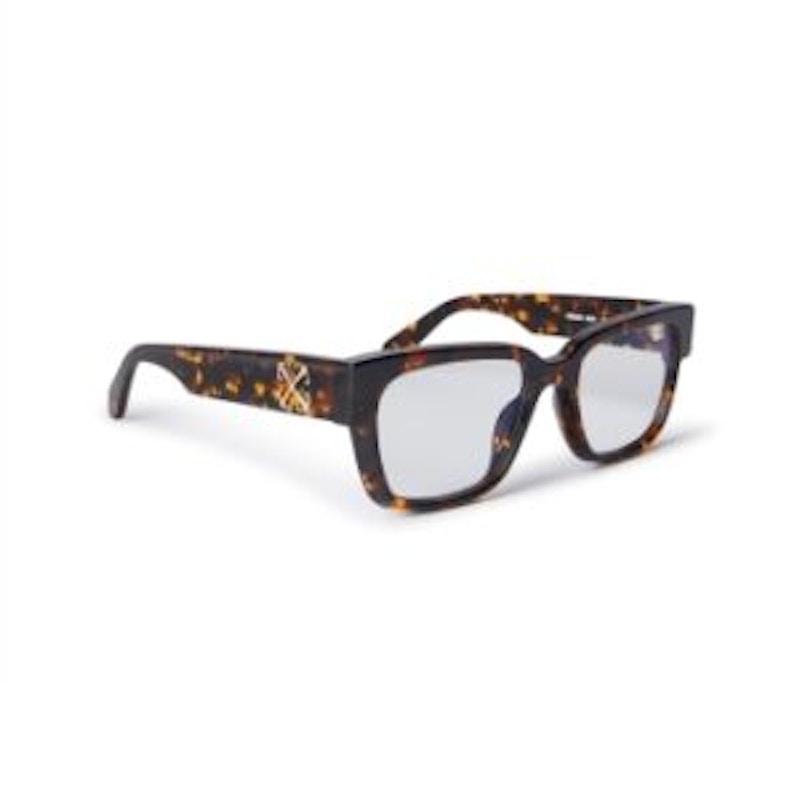 OFF-WHITE Style 59 Eyeglasses Havana/Clear Lens (OERJ059S24PLA0016000-FR)