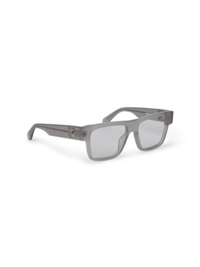 OFF-WHITE Style 60 Eyeglasses Grey/Clear Lens (OERJ060S24PLA0010900-FR)