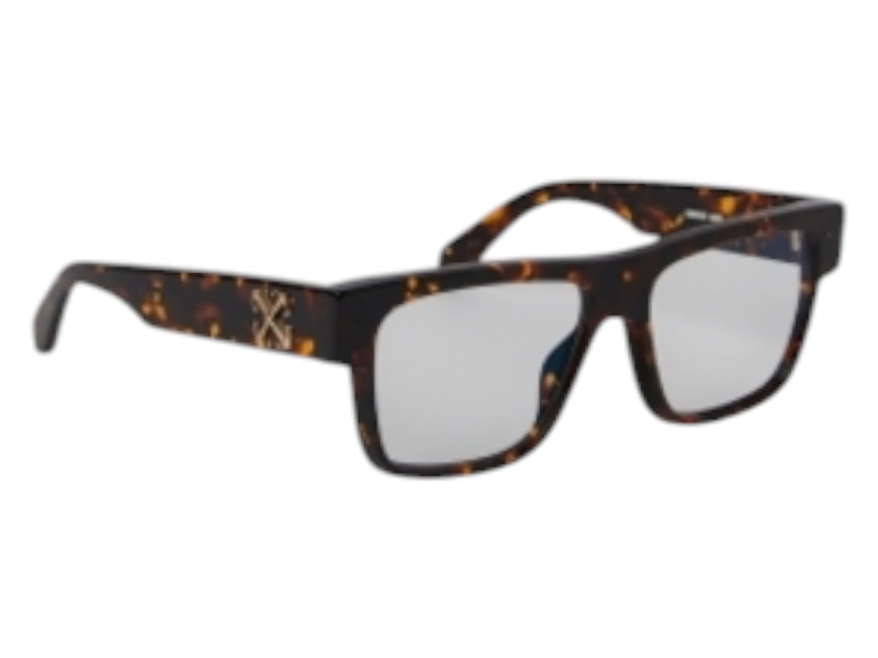 OFF-WHITE Style 60 Eyeglasses Havana Blue Light Block (OERJ060S24PLA0016000-FR)