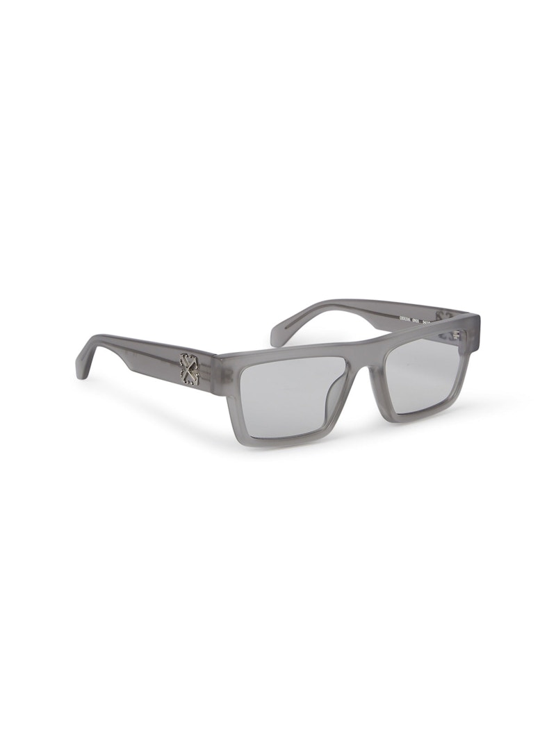 OFF-WHITE Style 61 Eyeglasses Grey/Clear Lens (OERJ061S24PLA0010900-FR)