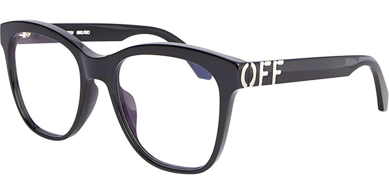 OFF-WHITE Style 69 Eyeglasses Black/Clear Lens (OERJ069S24PLA0011000-FR)