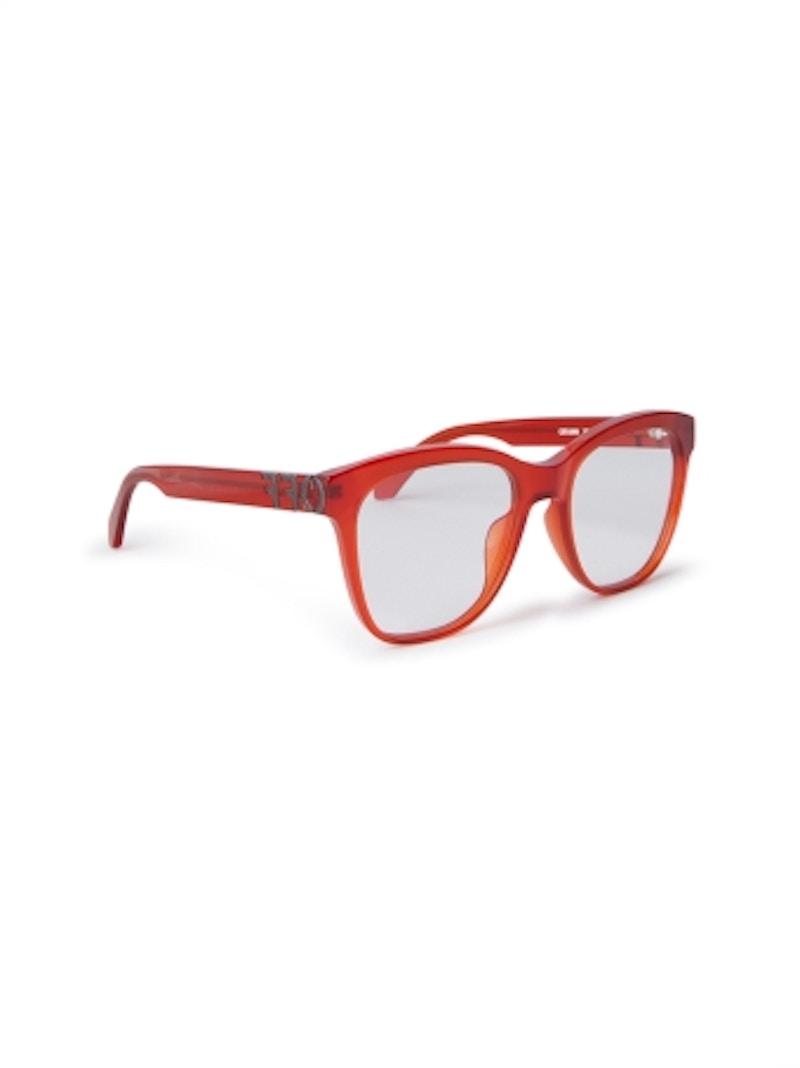 OFF-WHITE Style 69 Eyeglasses Red/Clear Lens (OERJ069S24PLA0012500-FR)