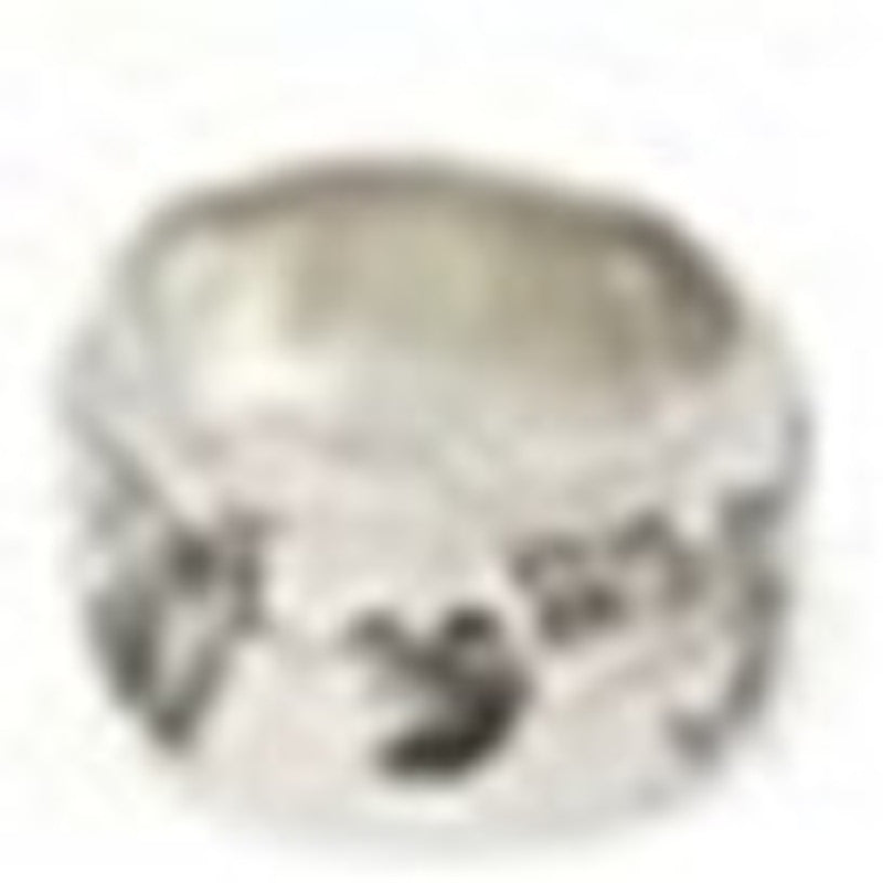 OFF-WHITE Swimming Logo Ring Silver