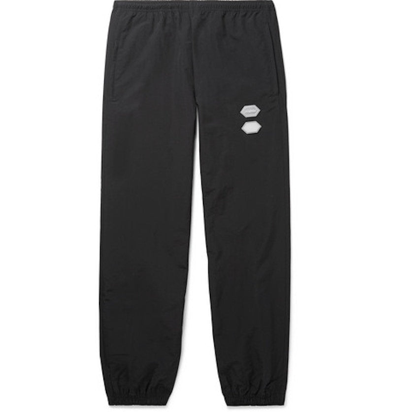 OFF-WHITE Tapered Shell Sweatpants Black/White