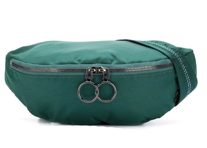 OFF-WHITE Technical Fabric Belt Bag Teal