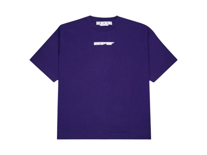 OFF-WHITE Teddy Arrow Over Skate S/S T-shirt Purple