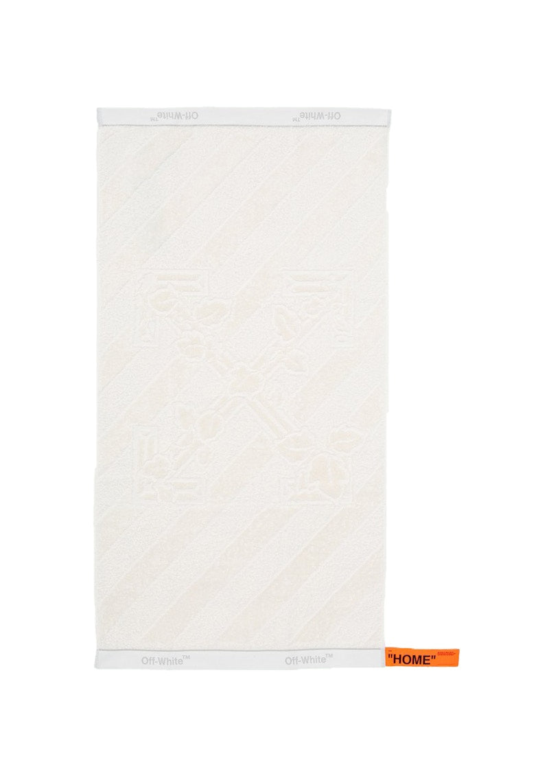 OFF-WHITE Towel Set White/Ice Grey