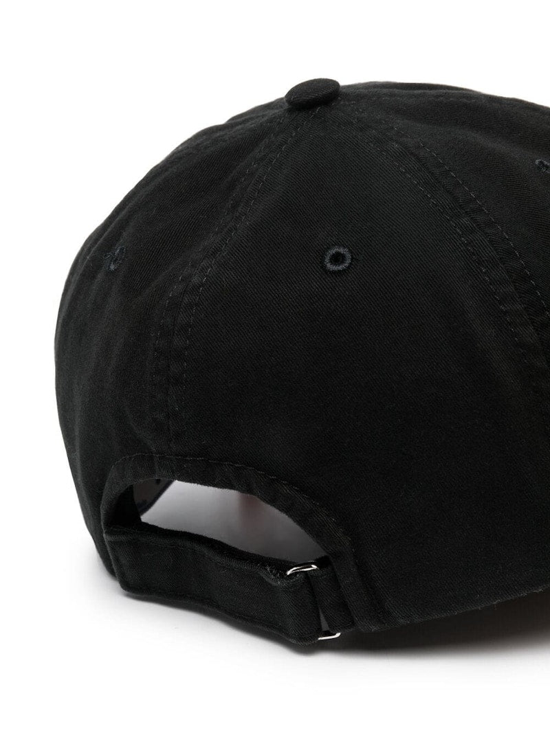 OFF-WHITE Trash Logo Cap Black/White