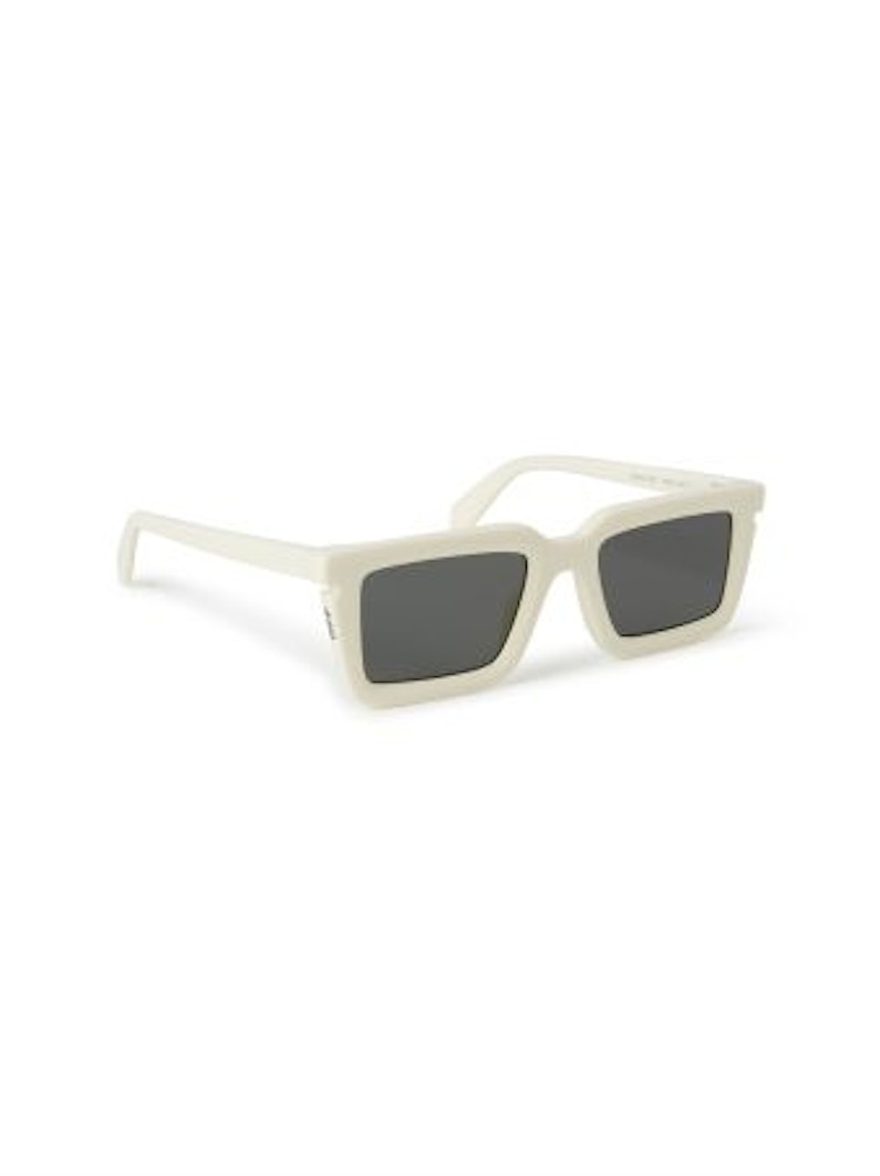 OFF-WHITE Tucson Sunglasses White/Dark Grey (OERI113S24PLA0010107-FR)