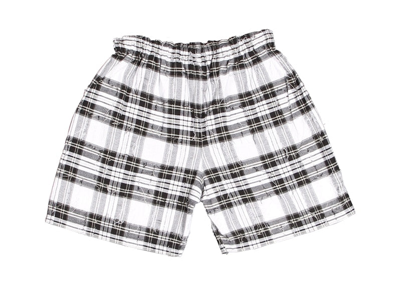 OFF-WHITE Umbro Check Shorts White