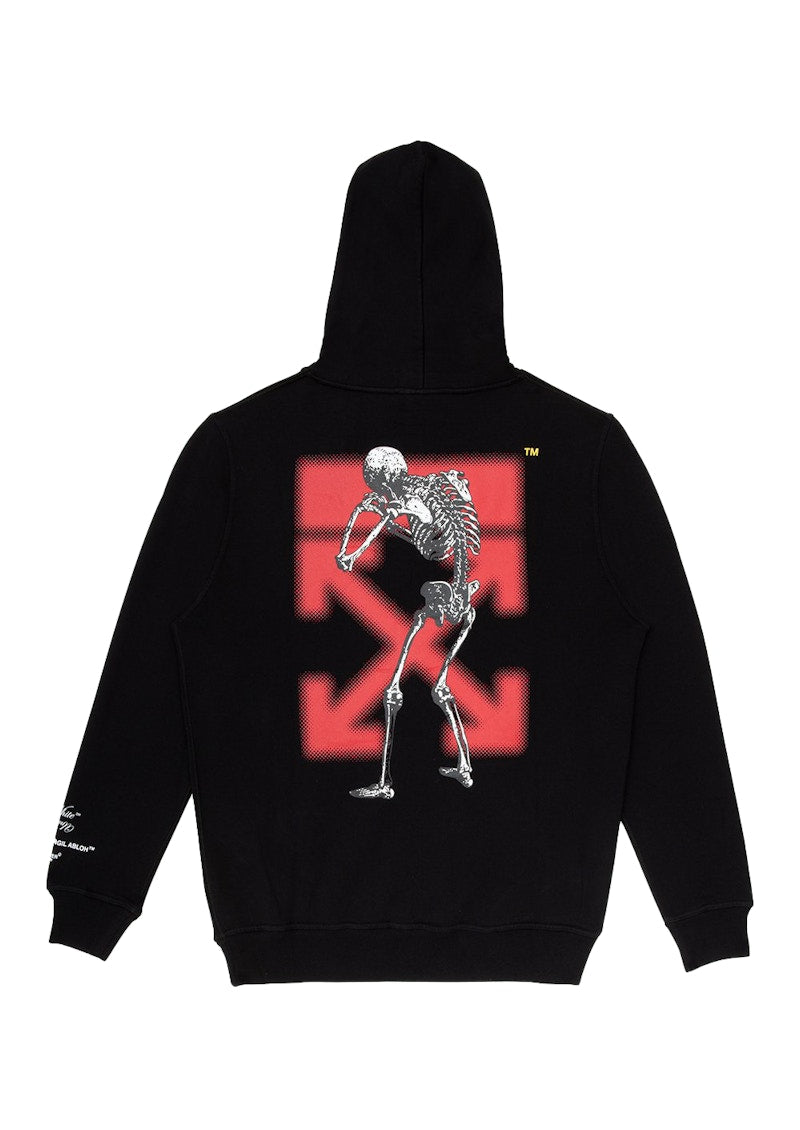 OFF-WHITE Undercover Skeleton RVRS Hoodie Black/Multicolor