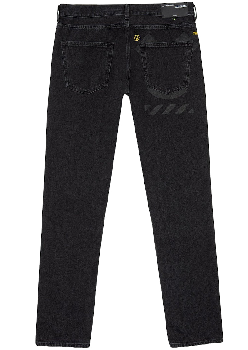 OFF-WHITE Undercover Slim 5 Pocket Denim Pants Black/Multicolor