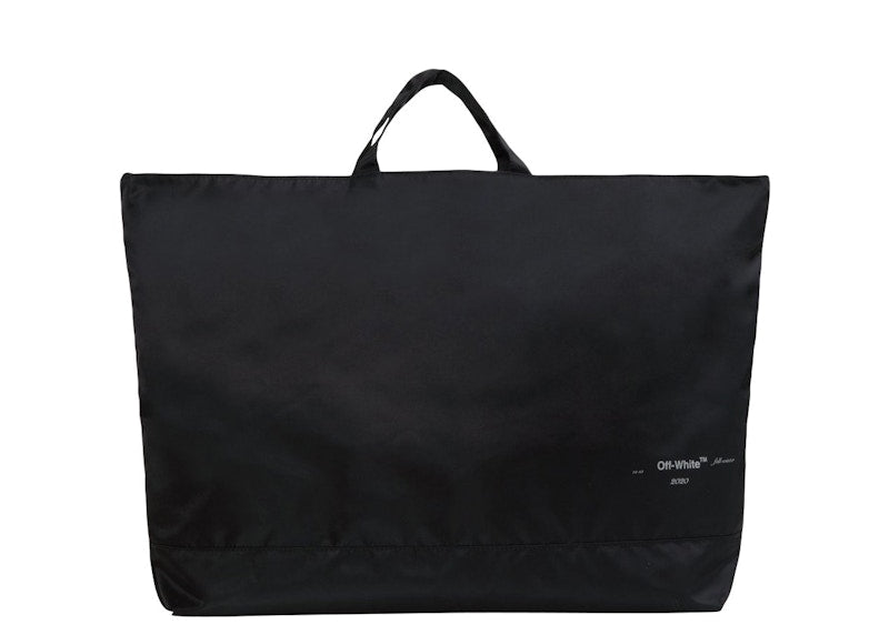 OFF-WHITE Unfinished Arrows Tote Bag Black