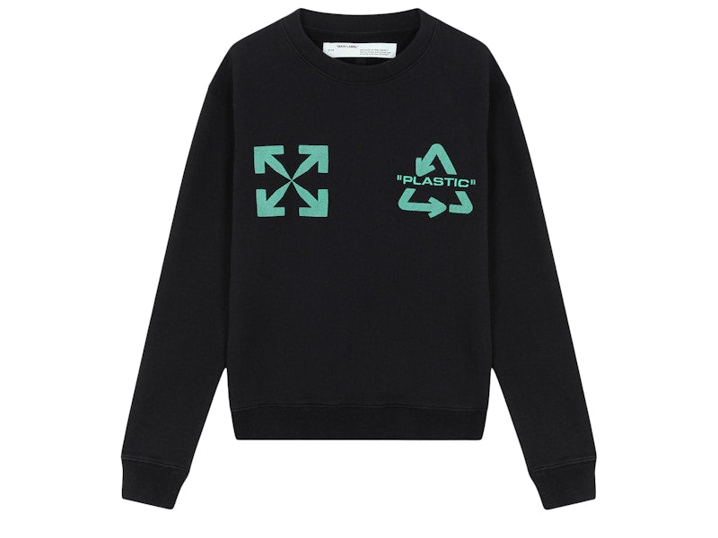 OFF-WHITE Universal Key Sweatshirt Black/Mint
