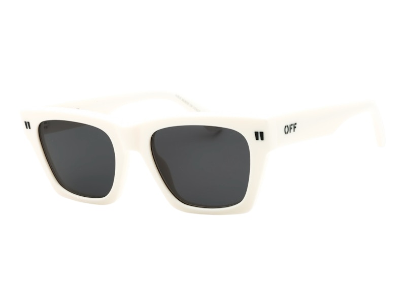 OFF-WHITE Valdez Sunglasses White Dark Grey (OERI13XS25PLA0010107)