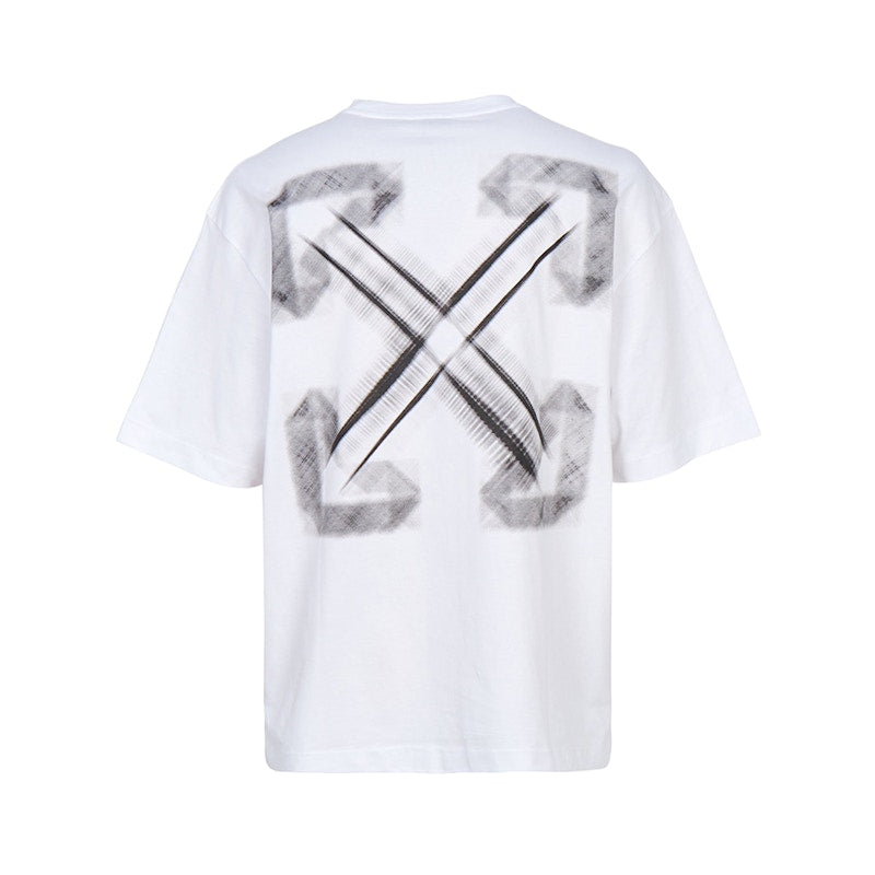 OFF-WHITE Vibe Arrow Skate Short Sleeve T-shirt White