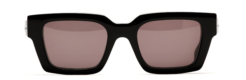 OFF-WHITE Virgil Square Frame Sunglasses Black/Grey (OERI126S24PLA0011007/OERI126C99PLA0011007)