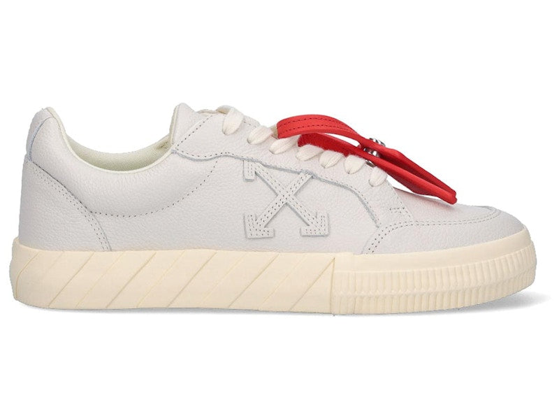 OFF-WHITE Vulc Leather Sneaker Grey White
