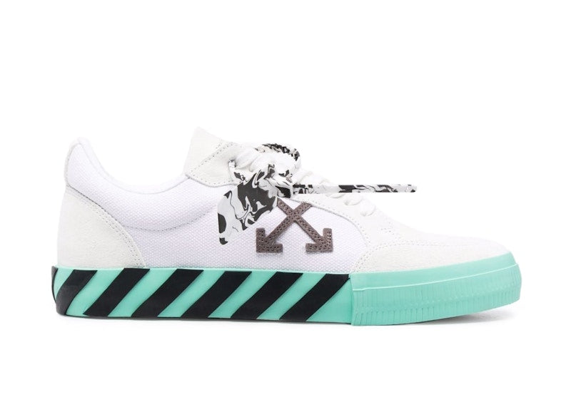 OFF-WHITE Vulc Low White Grey Mint Green