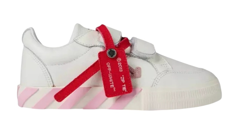 OFF-WHITE Vulcanised White Pink Sneakers White Pink (Kids)