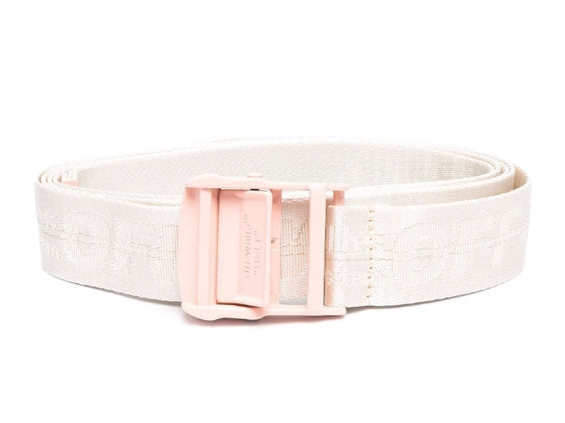 OFF-WHITE Womens 2.0 Industrial Logo Belt White/Pink